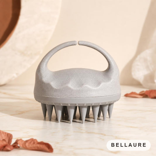 Cepillo de Silicona Masajeador para el Cabello